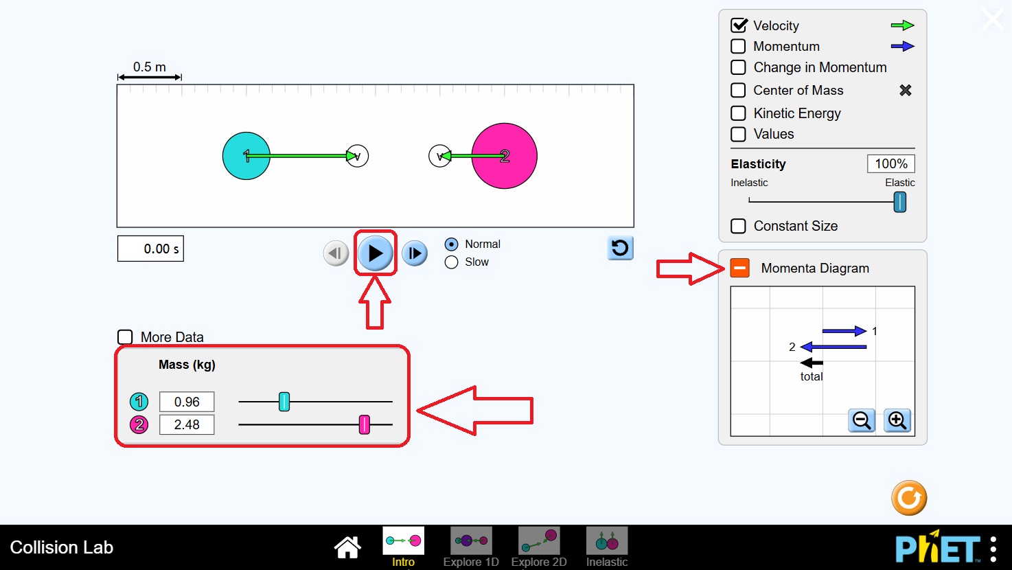 Collision Point Lab Twin Educator Platform